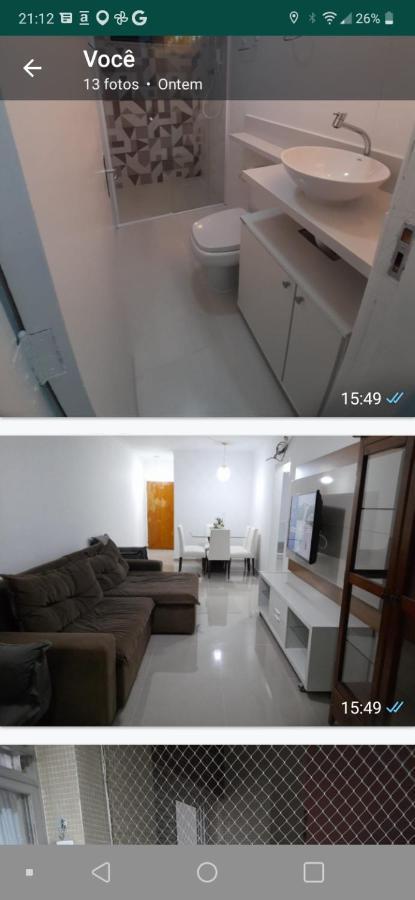 גוארויה Apartamento Pe Na Areia מראה חיצוני תמונה